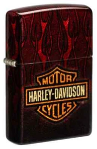Zippo 48994, Harley Davidson Motorcycles Eagle Design, 540 Fusion Lighter, NEW - Picture 1 of 5