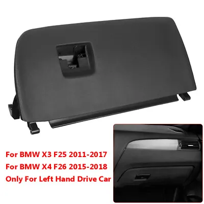 Für BMW X3 F25 2011–2017 Auto Handschuhfach Deckel Klappe Schwarz #51166839000 • 110.80€