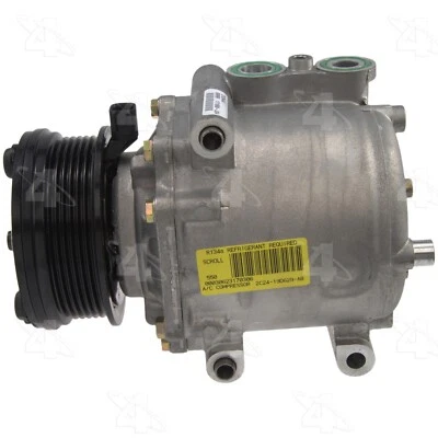 Compresor de aire acondicionado para Ford E-150 Econoline Club Wagon 2001-2002 4 estaciones 757IV71 Foto 1 de 4