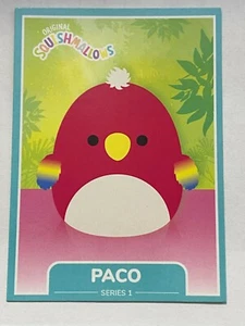 🦄 2021 KellyToy Squishmallows Base Card #5 PACO 🦄 - Picture 1 of 2
