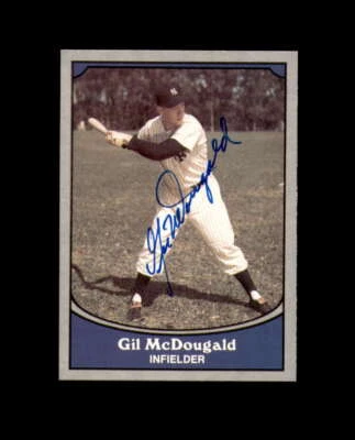 Gil McDougald Hand Signed 1990 Pacific Legends New York Yankees Autograph - Image 1 of 2