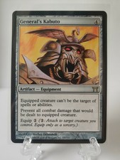 General's Kabuto - Champions Of Kamigawa, Rare - Artifact -Magic The Gathering