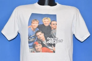 vtg 90s BACKSTREET BOYS BAND 1998 BSB NICK BRIAN KEVIN AJ HOWIE t-shirt YOUTH XL - Picture 1 of 4