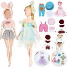 Fabric Accessories Toys Clothes 16~17cm Dolls Dress Toys Lace Skirt Summer