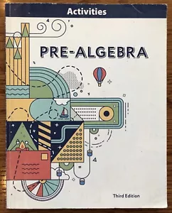 BJU Press Pre Algebra Third Edition Activities - Picture 1 of 17