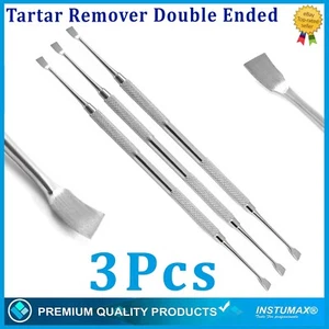 Dental Tarter Scraper l Dentist Tools Plaque Remover Set Tool Stainless Steel - Picture 1 of 5