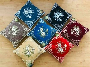 Décor Cushion Cover Opulent piped hedge Luxury Floral Home - Picture 1 of 1