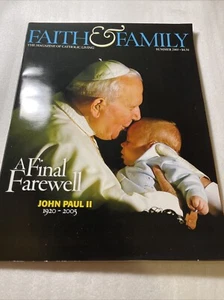 A Final Farewell John Paul II Faith & Family Magazine 1920 - 2005. - Picture 1 of 13