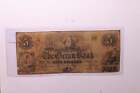 1852 $5, The Ocean Bank, Wash D.C., Obsolete Currency., #18375