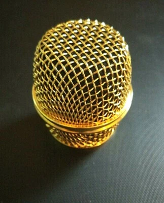 Grille DORE pour micro Shure Beta 87A / SHURE RK312 GOLD