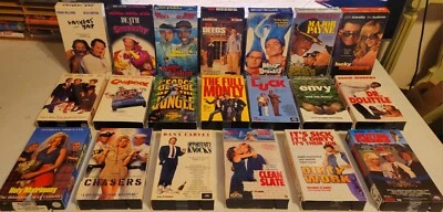 Vhs Movie Lot Comedy Films | Major Payne | Mr.Deeds | Clean Slate | 20ct Vtg  - Image 1 of 4