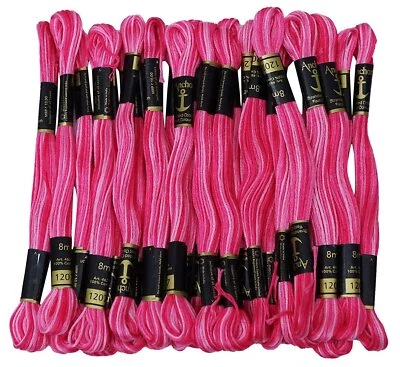 Anchor Threads Dual Shade Stranded Cotton Cross Stitch Hand Embroidery Thread - Image 1 of 4