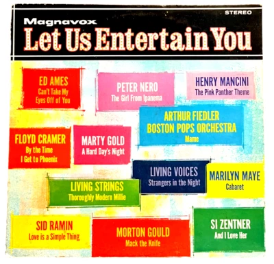 Let Us Entertain You - Magnavox Stereo RCA PRS-278 - Ames Nero Gold Cramer LP - Image 1 of 4
