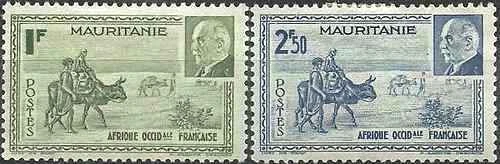 Timbres Animaux Mauritanie 123/4 * (49390AP) - Photo 1/1