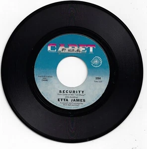 ETTA JAMES security U.S. Cadet 45rpm 5594_1967 NEAR MINT - Picture 1 of 1