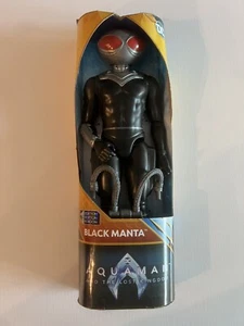 DC Aquaman And The Lost Kingdom Black Manta 1st Edition 12 in Action Figure New - Picture 1 of 2
