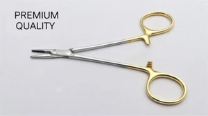 Baby Webster Needle Holder, Serrated, Smooth TC, 12cm - Picture 1 of 8