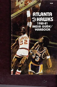 1980 Atlanta Hawks NBA Basketball Medienführer - Bild 1 von 1