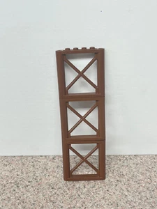 3 LEGO Reddish Brown Supports 1x6x5 Girder Rectangular 64448 City Crane Ninjago - Picture 1 of 1