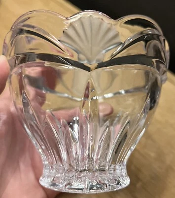 Cuenco de cristal vintage Mikasa Studio Nova con carcasa esmerilada superpuesta Japón ZZ Foto 1 de 4