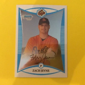 Bowman Chrome #BCP196 2008 Zach Jevne Baltimore Orioles - Imagen 1 de 2
