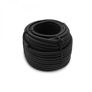 Linxor - Bobine, rouleau de tendeur élastique - 25 mètres x 6 mm - Noir