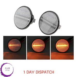 Seitenblinker Klar Schwarz Led-Licht Mazda MX5 MK1 MK2 MK3 1989-2015 - Imagen 1 de 12