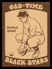 1974 Laughlin Old Time Black Stars Baseball #23 Charlie Grant NM