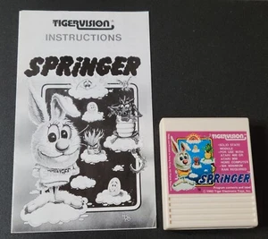 SPRINGER Atari 400/800/1200/XL/XE 8bit Game cartridge and Manual A8 - Picture 1 of 10