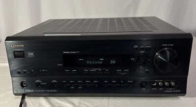 Onkyo TX-SR701 6.1 Channel 600 Watt Home Theater AV Receiver Amplifier TESTED - Image 1 of 4