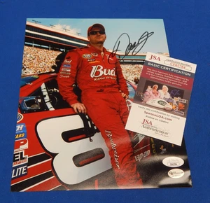 Dale Earnhardt Jr Signed 8" X 10" Photo JSA Certified - Picture 1 of 4