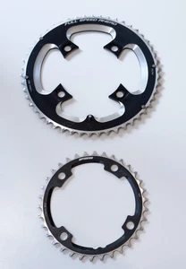 FSA Powerbox ABS Chainring Set 50 34 Tooth 4 Bolt 110 BCD N11 - Picture 1 of 3