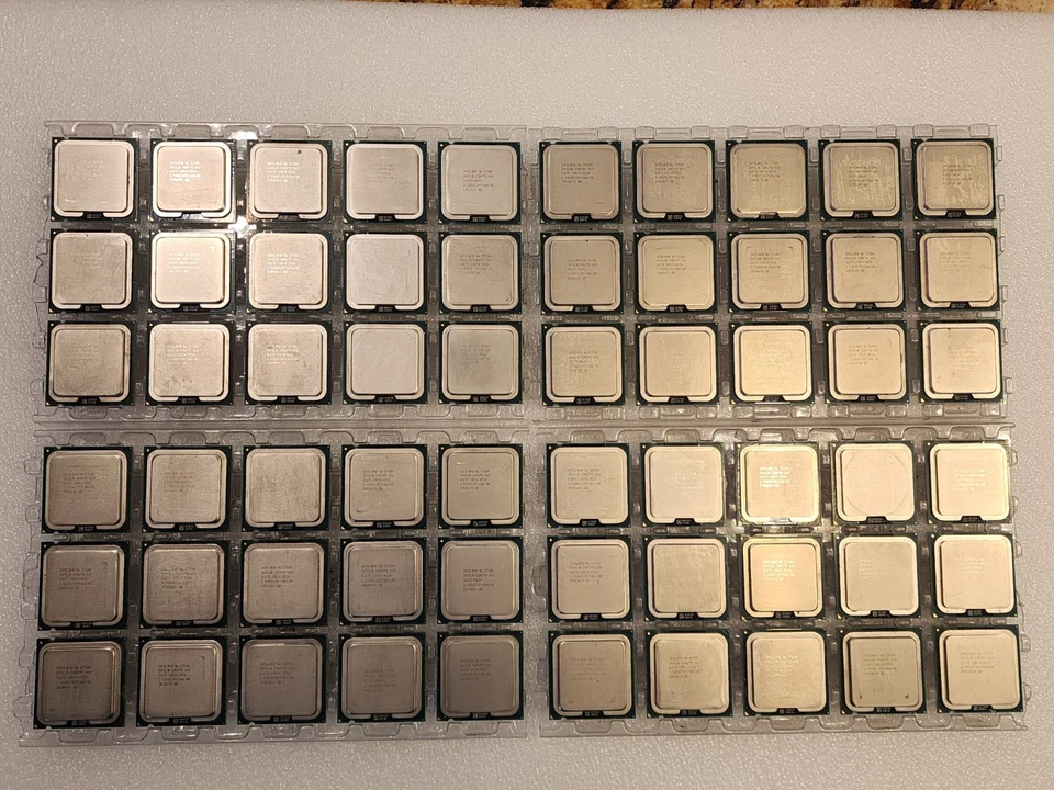 *Lote de 60* Procesador CPU Intel E7500 Core 2 Duo SLGT 2,93 GHz Foto 1 de 2