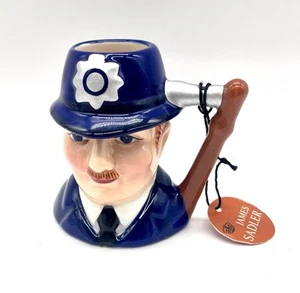James Sadler Characters of Britain Policeman Bobby Mini Mug With Tag 3" Tall - Picture 1 of 5