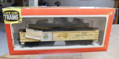 Life Like Ho 1776 State of North Carolina Gondola Car, Sales Box. Excellent. - Image 1 of 3