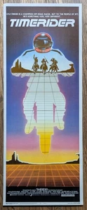 Original Timerider 14 x 36 Insert Movie Poster 1982 Michael Nesmith (Monkees) - Picture 1 of 3
