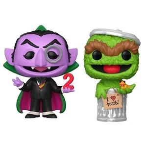 Sesamstraße Wave 4 Funko Pop! Vinyl Figur The Count & Oscar The Grouch - Bild 1 von 1