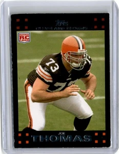 2007 Topps #392 Joe Thomas schlechter Zustand RC Cleveland Browns Rookie - Bild 1 von 1