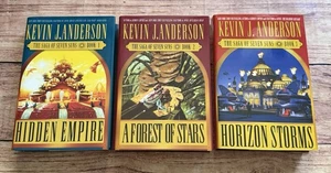 Kevin, J Anderson, "Die Saga der sieben Sonnen" Buch Menge 3 Hardcover HCDJ - Bild 1 von 8