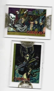1993 Wizard Magazine Series 3 Factory Sealed Promo Card CYBERNARY/CYBERFORCE #ed - Picture 1 of 2