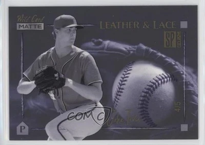 2022 Wild Card Matte SP Exclusive Leather & Lace Blue/Purple /5 Jake Irvin - Image 1 of 2