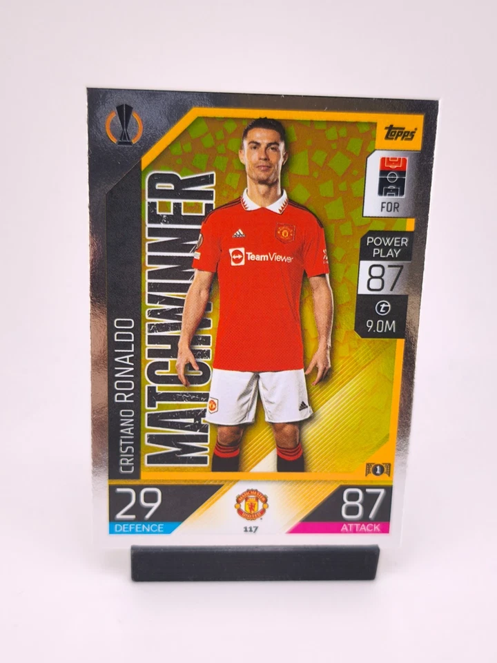 2022-23 Topps Match Attax UCL Soccer Cristiano Ronaldo #117 - Image 1 of 1
