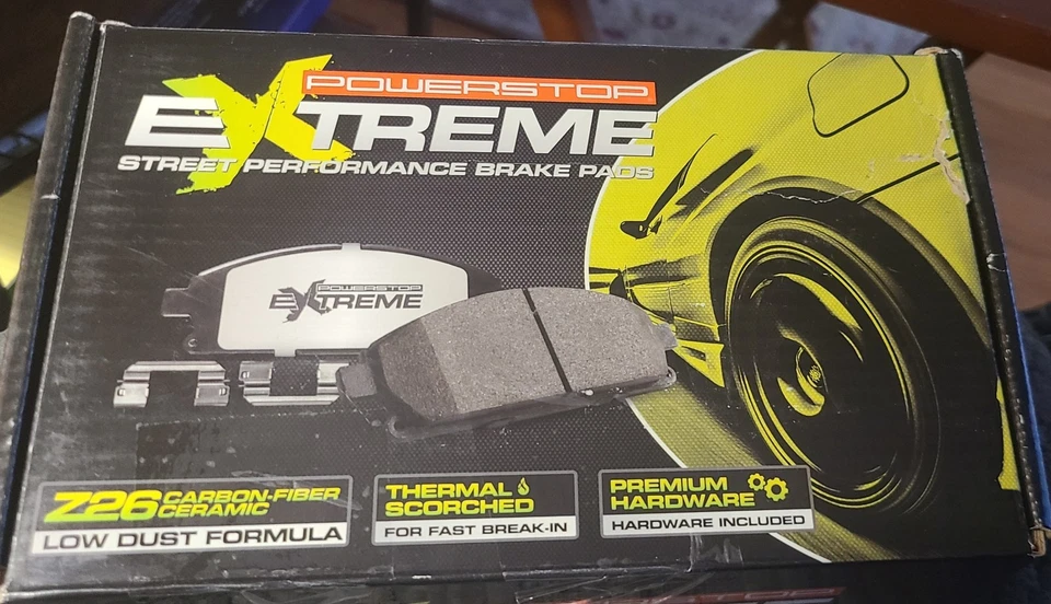 Juego de pastillas de freno de 2 ruedas Powerstop Z26-465 cupé delantero sedán para Honda Insight Foto 1 de 3