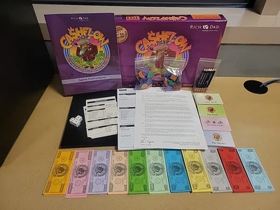 Juego de mesa CASHFLOW 101 Robert Kiyosaki Padre rico padre pobre inversión completa $ Foto 1 de 2
