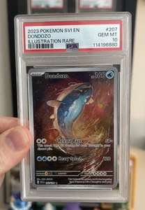 Scarlet & Violet Base Set Dondozo Illustration Rare Card #207/198 PSA 10 - Picture 1 of 3