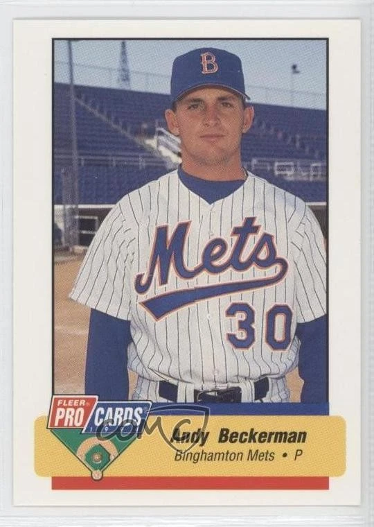 1994 Fleer ProCards Minor League Andy Beckerman #696 - Image 1 of 2