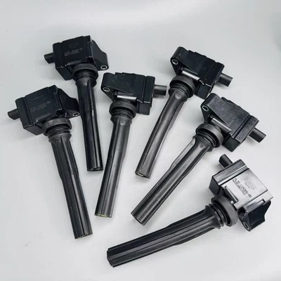 Bobinas de ignição genuínas FoMoCo Ford x6 para 17-22 Ford GT F-150 Lincoln Navigator - Imagem 1 de 4