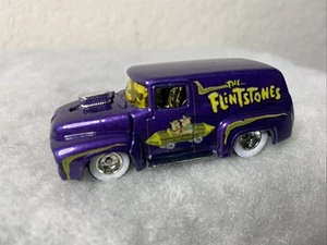Hot Wheels The Flintstones 1956 Ford F-100 Panel 1:64 Scale Car 1999 purple - Picture 1 of 6