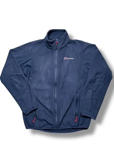 Berghaus Full Zip Fleece Jacket Navy Men’s Small Outdoor Hiking VGC - Picture 1 of 12