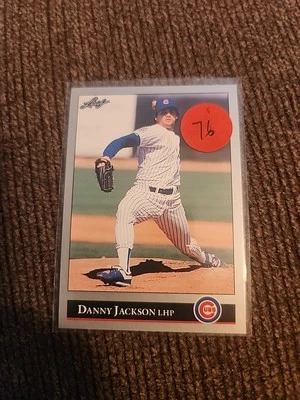1992 Leaf Danny Jackson #381 - Image 1 of 2